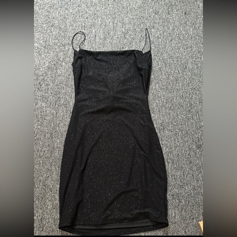 Black sparkly dress